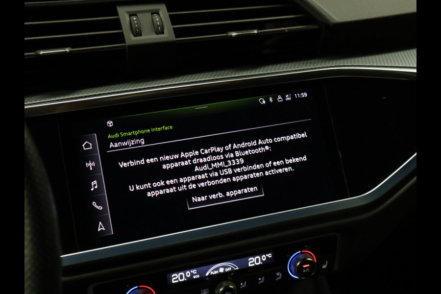 Audi Q3 Sportback 45 TFSI e Edition [TREKHAAK, CAMERA, APPLE CARPLAY, ANDROID AUTO, STOELVERWARMING, DODE HOEK DETECTIE, NIEUWSTAAT]