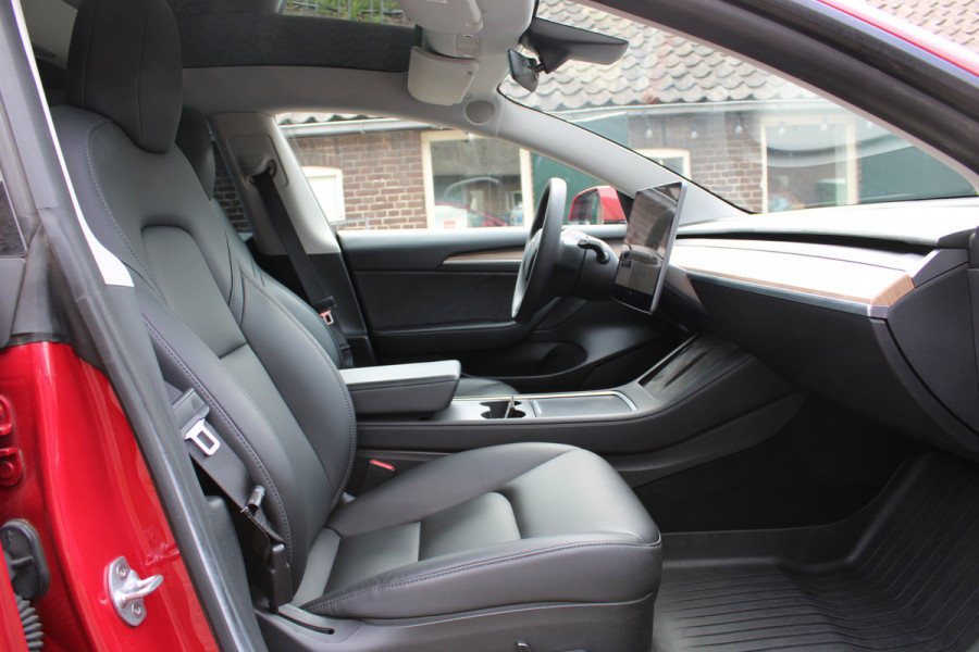 Tesla Model 3 Long Range AWD 75 kWh Soh 91.3% PANO LEER NAVI 77000KM!!