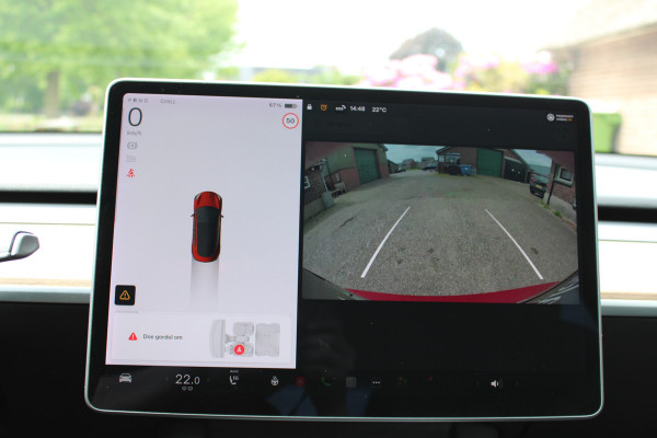 Tesla Model 3 Long Range AWD 75 kWh Soh 91.3% PANO LEER NAVI 77000KM!!