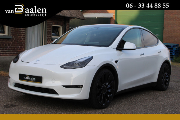 Tesla Model Y Performance AWD 75 kWh SOh 92.5% PANO LEER NAVI ORG NL 112000KM!!!
