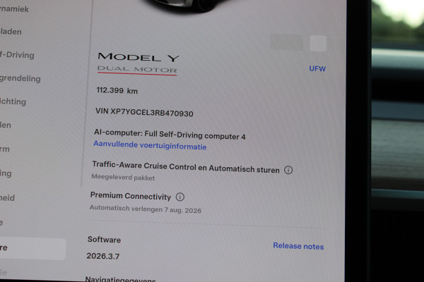 Tesla Model Y Performance AWD 75 kWh SOh 92.5% PANO LEER NAVI ORG NL 112000KM!!!