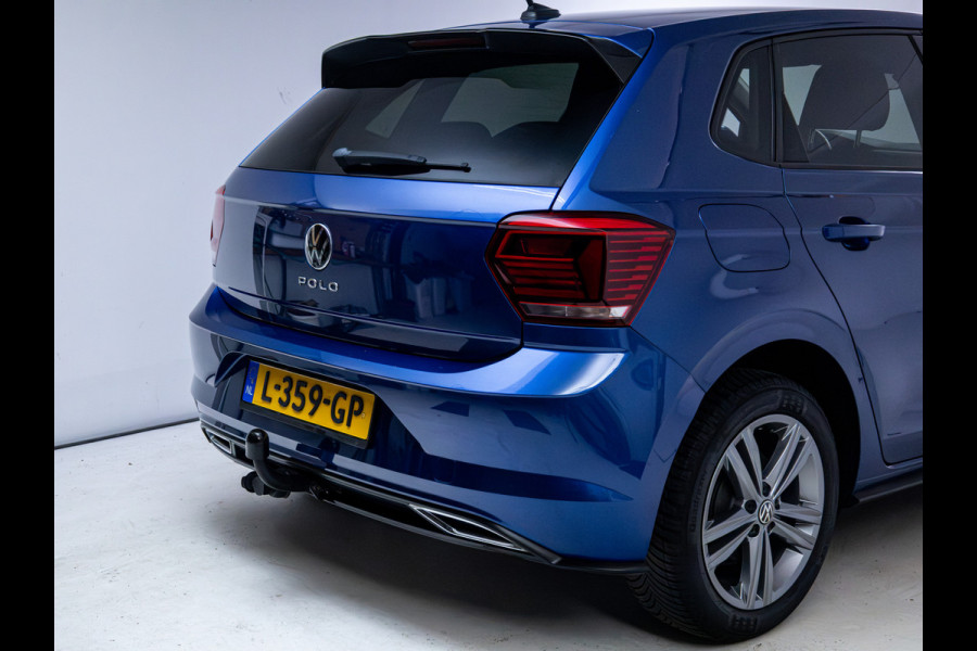 Volkswagen Polo 1.0 TSI R-Line Edition | Trekhaak | Adaptive Cruise | Stoelverwarming | Apple carplay/Android auto Airco, Camera, All-season, DAB, Privacy glas