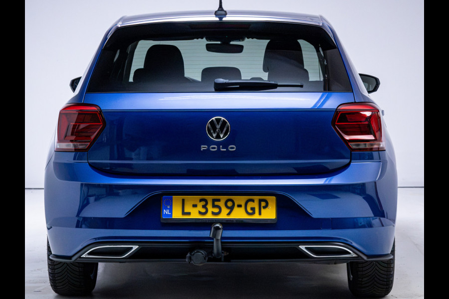 Volkswagen Polo 1.0 TSI R-Line Edition | Trekhaak | Adaptive Cruise | Stoelverwarming | Apple carplay/Android auto Airco, Camera, All-season, DAB, Privacy glas