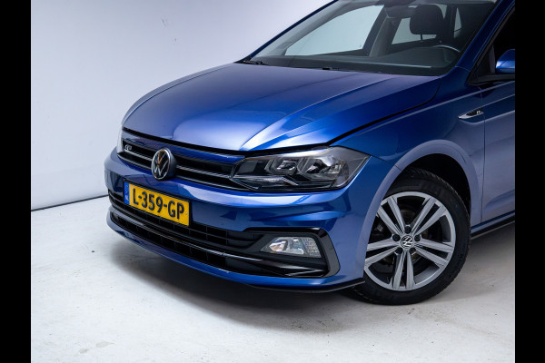 Volkswagen Polo 1.0 TSI R-Line Edition | Trekhaak | Adaptive Cruise | Stoelverwarming | Apple carplay/Android auto Airco, Camera, All-season, DAB, Privacy glas