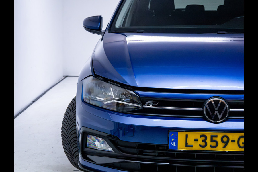 Volkswagen Polo 1.0 TSI R-Line Edition | Trekhaak | Adaptive Cruise | Stoelverwarming | Apple carplay/Android auto Airco, Camera, All-season, DAB, Privacy glas
