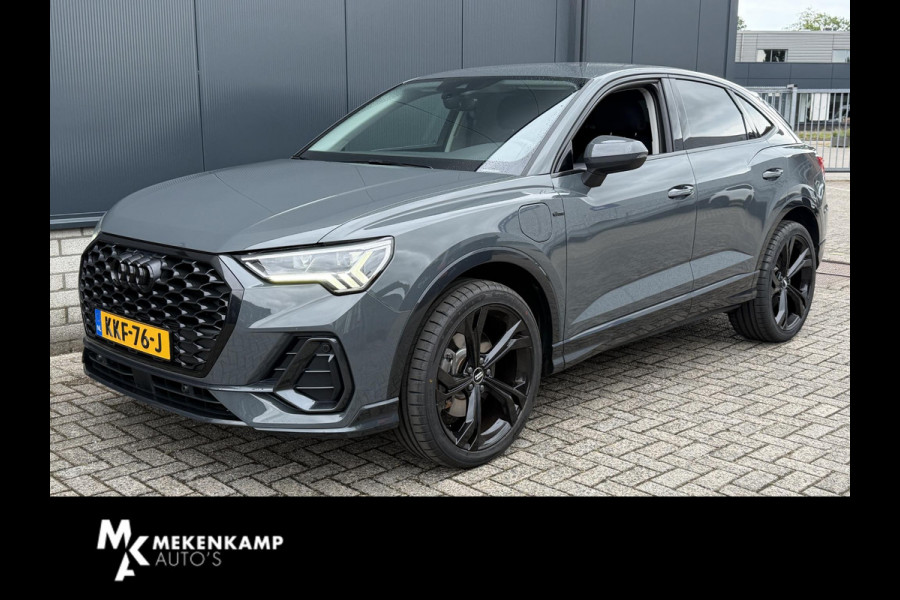 Audi Q3 Sportback 45 TFSI e S Edition 20"/SOH 96%/Dodehoek/Keyless/Trekhaak/Navigatie/Cruise/PDC V+A/Camera/Elektrische klep