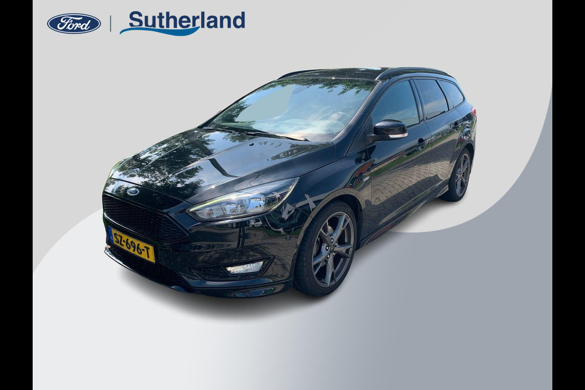 Ford FOCUS Wagon 1.0 ST-Line 125pk Trekhaak | 18 inch velgen | Climate control | Voorruit verwarming | NLD auto | Carplay, Android auto