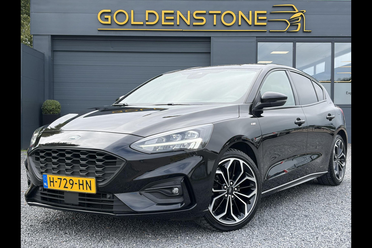 Ford Focus 1.0 EcoBoost ST Line Business 2e Eigenaar l Navi l Clima l Cruise l 125pk l Keyless l Pdc V+A l 18 '' Lmv  l N.A.P l Apk tot 02-2028