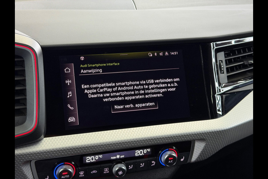 Audi A1 Sportback 30 TFSI 2x S-Line Camera CarPlay