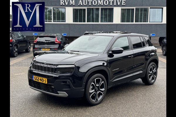 Jeep Avenger 1.2 e-Hybrid Summit AUTOMAAT | PANORAMADAK | CAMERA | LEDER | STOEL MASSAGE | EL. KLEP | 12 MND BOVAG GARANTIE