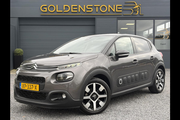 Citroën C3 1.2 PureTech S&S Shine ✓D-riem vv in 02-2025✓1e Eigenaar✓Dealer Onderhouden✓110pk✓Navi✓Camera✓Carplay✓Clima✓Cruise✓ Lm velgen✓6 Bak✓Rijstrooksensor✓Pdc✓N.A.P✓Apk tot 03-2027