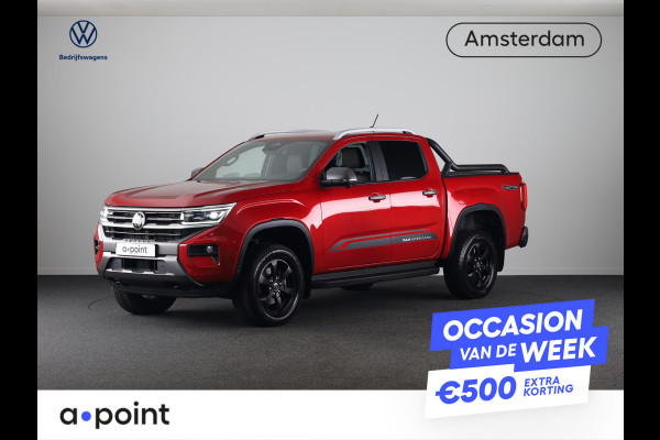 Volkswagen Amarok 3.0 TDI 4Motion Single cab Pan Americana 240 PK Automaat | Lederen bekleding | Trekhaak | Rolhoes |
