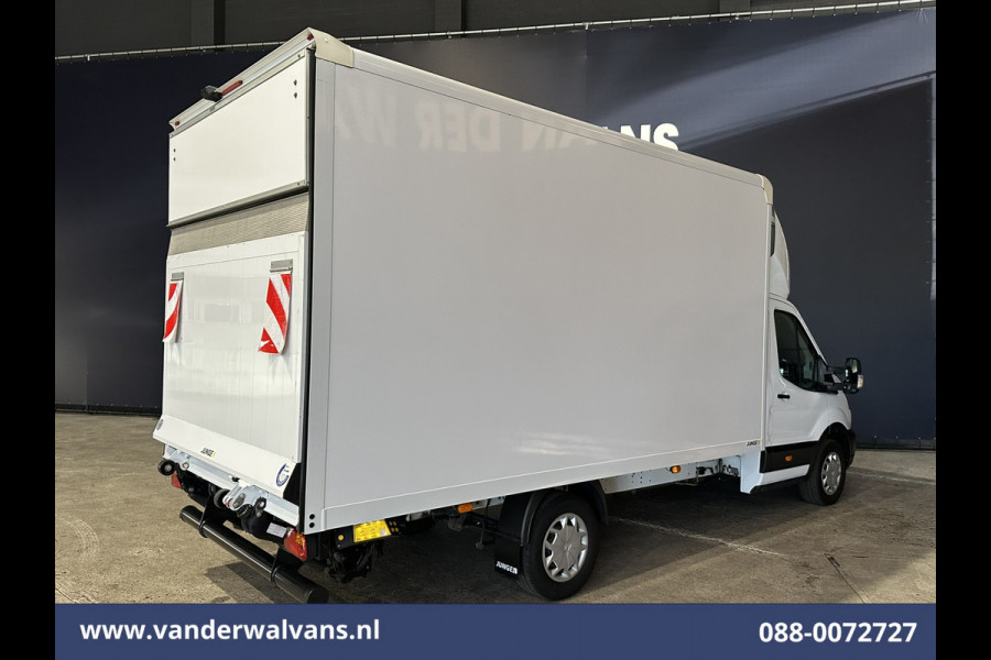 Ford Transit 2.0 TDCI 155pk Bakwagen 225cm Hoog Laadklep Euro6 Airco | Camera | Cruisecontrol | Verwarmde voorruit Bijrijdersbank