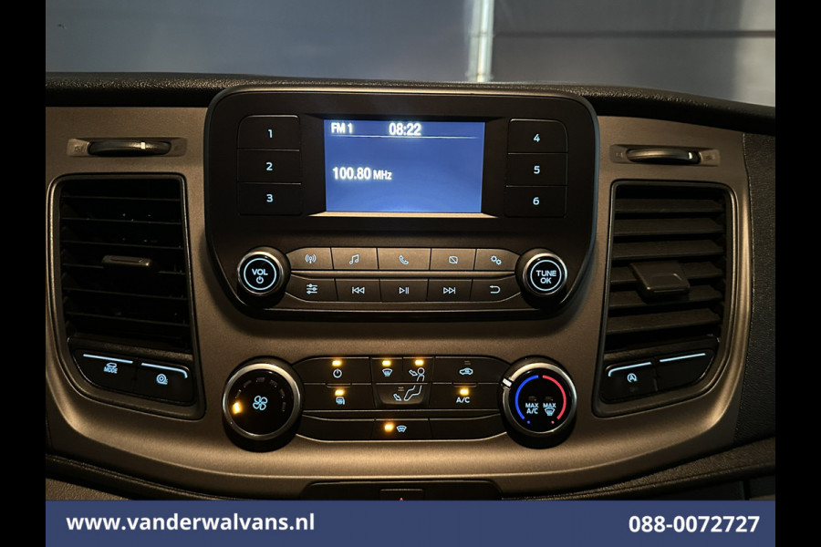 Ford Transit 2.0 TDCI 155pk Bakwagen 225cm Hoog Laadklep Euro6 Airco | Camera | Cruisecontrol | Verwarmde voorruit Bijrijdersbank