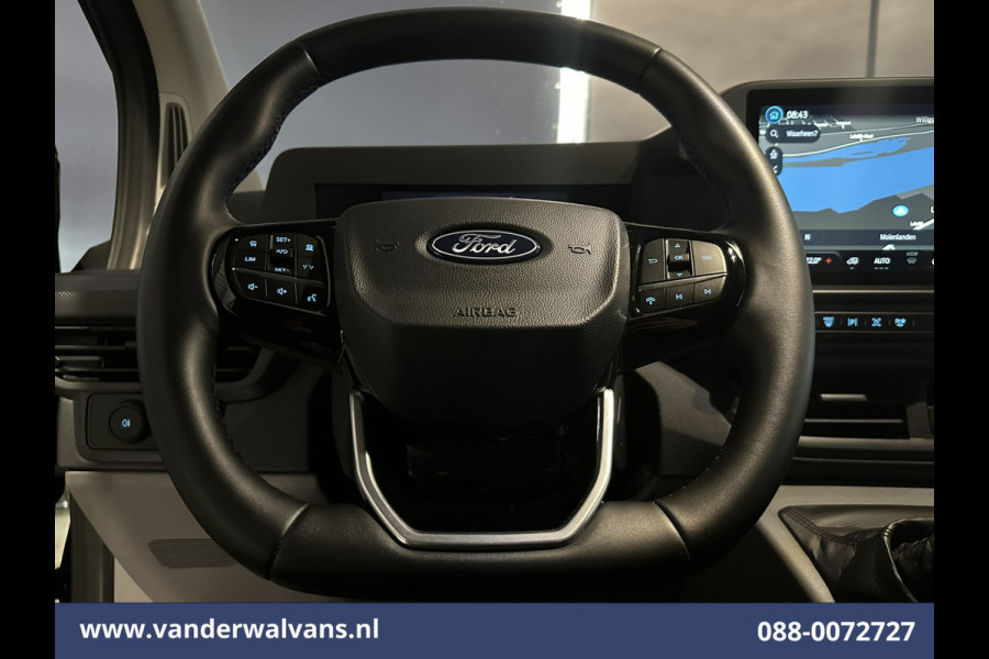 Ford Transit Custom 2.0 TDCI 136pk L2H1 Euro6 Airco | Camera | Navigatie | LED | Apple Carplay | Adaptieve Cruisecontrol Android Auto, Stoelverwarming, Verwarmde voorruit, Parkeersensoren, Bijrijdersbank