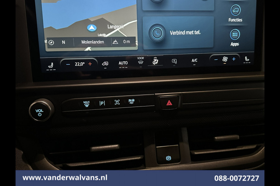 Ford Transit Custom 2.0 TDCI 136pk L2H1 Euro6 Airco | Camera | Navigatie | LED | Apple Carplay | Adaptieve Cruisecontrol Android Auto, Stoelverwarming, Verwarmde voorruit, Parkeersensoren, Bijrijdersbank