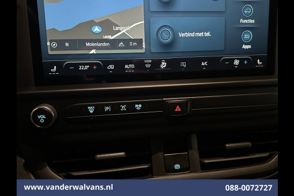 Ford Transit Custom 2.0 TDCI 136pk L2H1 Euro6 Airco | Camera | Navigatie | LED | Apple Carplay | Adaptieve Cruisecontrol Android Auto, Stoelverwarming, Verwarmde voorruit, Parkeersensoren, Bijrijdersbank