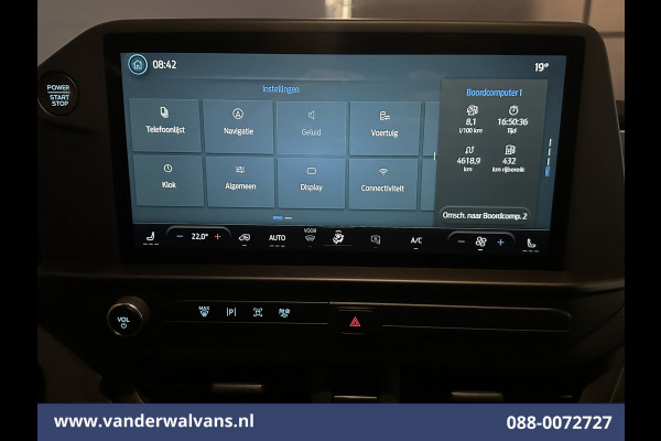 Ford Transit Custom 2.0 TDCI 136pk L2H1 Euro6 Airco | Camera | Navigatie | LED | Apple Carplay | Adaptieve Cruisecontrol Android Auto, Stoelverwarming, Verwarmde voorruit, Parkeersensoren, Bijrijdersbank