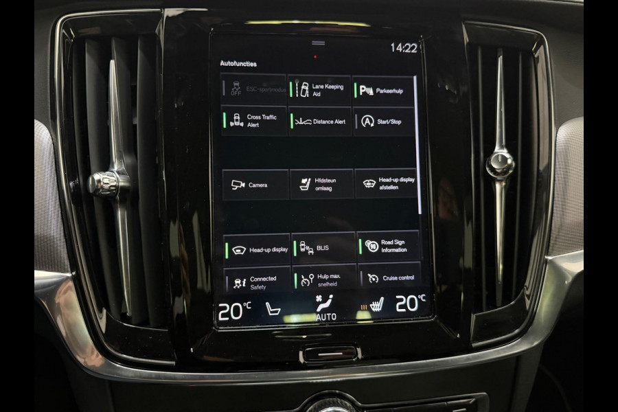 Volvo V90 2.0 T4 210PK R-DESIGN POLESTAR ENGINEERD | LUXURY LINE - PANORAMISCH SCHUIF/KANTEL DAK/HEAD-UP DISPLAY/PARK ASSIST CAMERA ACHTER/MET LEER BEKLEED DASHBOARD | PREMIUM AUDIO BY HARMAN KARDON PREMIUM AUDIO | R-DESIGN GEPERFOREERD NAPPA LEDEREN BEKLEDING MET CONTOURSTOELEN (SPORTSTOELEN) MET VERSTELBARE ZITVERLENGING | POWERSEATS -ELEKTRISCH VERSTELBARE VOORSTOELEN MET GEHEUGEN FUNCTIE OP BEIDE STOELEN | SCANDINAVIAN LINE - PARKEERVERWARMING MET TIMER (STANDKACHEL) / STOEL & STUUR VERWARMING / ACHTERBANK VERWARMING | ADAPTIVE CRUISECONTROL MET PILOT ASSIST | FULL LED KOPLA