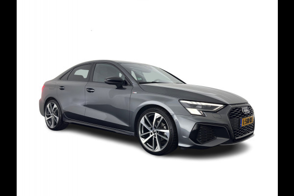 Audi A3 Limousine 30 TFSI S edition S-Line (INCL.BTW) Aut. *LEATHER | MATRIX-LED | HEATED-SPORTSEATS | ADAPTIVE-CRUISE | CAMERA | DIGI-COCKPIT | NAVI-FULLMAP | PRIVACY-GLASS | AMBIENT-LIGHT | SHIFT-PADDLES | ECC | PDC | 18''ALU*