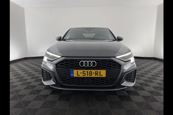 Audi A3 Limousine 30 TFSI S edition S-Line (INCL.BTW) Aut. *LEATHER | MATRIX-LED | HEATED-SPORTSEATS | ADAPTIVE-CRUISE | CAMERA | DIGI-COCKPIT | NAVI-FULLMAP | PRIVACY-GLASS | AMBIENT-LIGHT | SHIFT-PADDLES | ECC | PDC | 18''ALU*