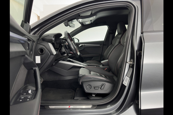 Audi A3 Limousine 30 TFSI S edition S-Line (INCL.BTW) Aut. *LEATHER | MATRIX-LED | HEATED-SPORTSEATS | ADAPTIVE-CRUISE | CAMERA | DIGI-COCKPIT | NAVI-FULLMAP | PRIVACY-GLASS | AMBIENT-LIGHT | SHIFT-PADDLES | ECC | PDC | 18''ALU*