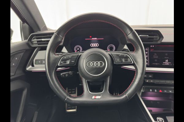 Audi A3 Limousine 30 TFSI S edition S-Line (INCL.BTW) Aut. *LEATHER | MATRIX-LED | HEATED-SPORTSEATS | ADAPTIVE-CRUISE | CAMERA | DIGI-COCKPIT | NAVI-FULLMAP | PRIVACY-GLASS | AMBIENT-LIGHT | SHIFT-PADDLES | ECC | PDC | 18''ALU*