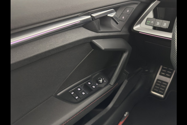 Audi A3 Limousine 30 TFSI S edition S-Line (INCL.BTW) Aut. *LEATHER | MATRIX-LED | HEATED-SPORTSEATS | ADAPTIVE-CRUISE | CAMERA | DIGI-COCKPIT | NAVI-FULLMAP | PRIVACY-GLASS | AMBIENT-LIGHT | SHIFT-PADDLES | ECC | PDC | 18''ALU*