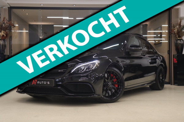 Mercedes-Benz C-Klasse AMG 63 S PANO/BURM/CAM/MEM/STOELVER/VOL