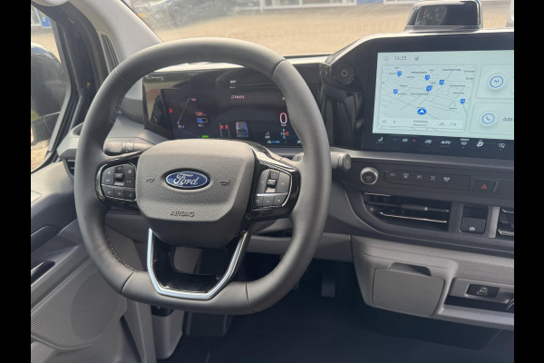 Ford E-Transit Custom 340 L2H1 Limited 71 kWh | SCI | 218pk | Laadvloer bescherming | 12-weg verstel- en verwarmbare AGR bestuurders- en passagiersstoel Laadvloer bescherming,12-weg verstel- en verwarmbare AGR bestuurders- en passagiersstoel | Trekhaakvoorbereiding | 17 inch lichtmetalen velgen (Carbonised Grey) | Driver Assistent Pack Ultimate | AGM accu | BEV 3-fase oplaadkabel (mode 3, 32A, 10m)