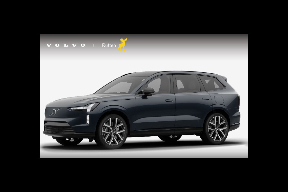 Volvo EX90 456PK Automaat Twin Motor 456PK Ultra 7p. 111 kWh / Panoramadak / Luchtvering / Head-up display / Stoelverwarming en stuurwielverwarming / Massagestoelen / Memory seats / Adaptive cruise control / 360 Camera / elektrische achterklep