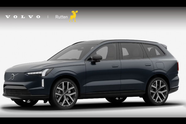 Volvo EX90 456PK Automaat Twin Motor 456PK Ultra 7p. 111 kWh / Panoramadak / Luchtvering / Head-up display / Stoelverwarming en stuurwielverwarming / Massagestoelen / Memory seats / Adaptive cruise control / 360 Camera / elektrische achterklep