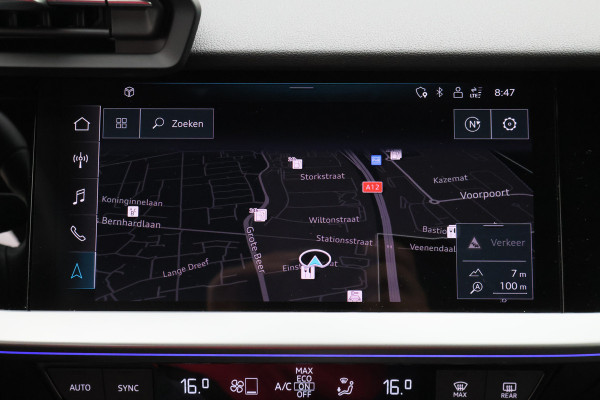Audi A3 Limousine 35 TFSI Business edition Leer, Matrix LED, Camera, Apple Carplay, Virtual Cockpit, PDC