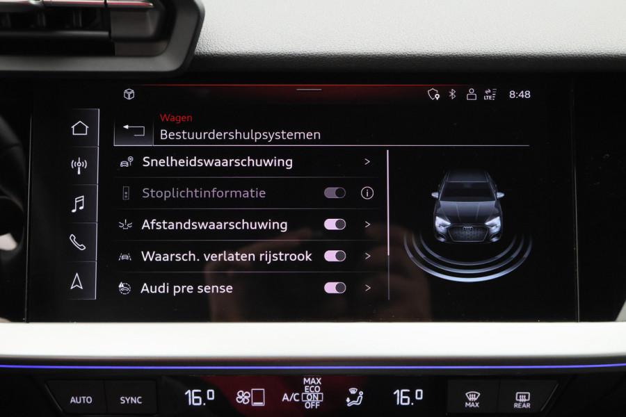 Audi A3 Limousine 35 TFSI Business edition Leer, Matrix LED, Camera, Apple Carplay, Virtual Cockpit, PDC