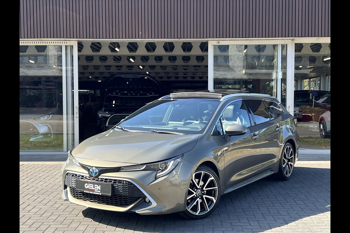 Toyota Corolla Touring Sports 2.0 Hybrid Premium | Trekhaak, Panoramadak, JBL, Matrix LED, 18 inch, Leer, Stoelverwarming