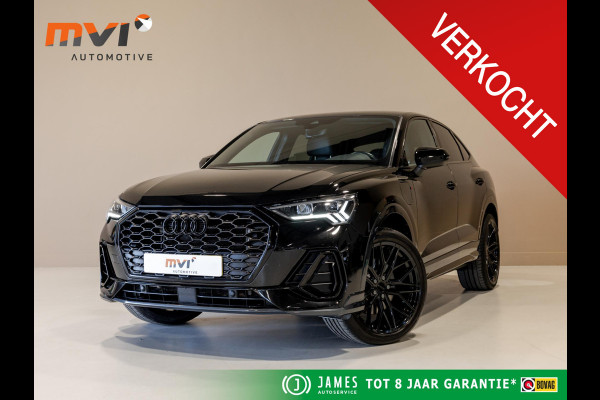 Audi Q3 Sportback 45 TFSI e S Edition SoH 94,6% 267pk / Dodehoek detectie / Achteruitrijcamera / Memory / Stoelverwarming / keyless / Apple carplay