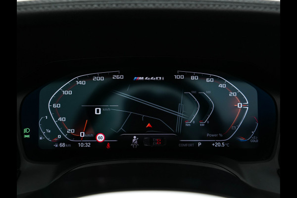 BMW 4 Serie Cabrio M440i xDrive High Executive (INCL-BTW) *LEATHER | LASER-LED | MEMORY-PACK | DIGI-COCKPIT | KEYLESS | HIFI-SOUND | SHIFTPADDLES | CAMERA | DAB | NAVI-FULLMAP | AMBIENTLIGHT | HEAD-UP | TOWBAR | 19''ALU*