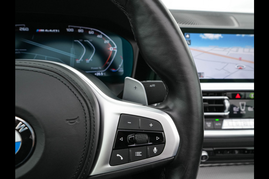 BMW 4 Serie Cabrio M440i xDrive High Executive (INCL-BTW) *LEATHER | LASER-LED | MEMORY-PACK | DIGI-COCKPIT | KEYLESS | HIFI-SOUND | SHIFTPADDLES | CAMERA | DAB | NAVI-FULLMAP | AMBIENTLIGHT | HEAD-UP | TOWBAR | 19''ALU*