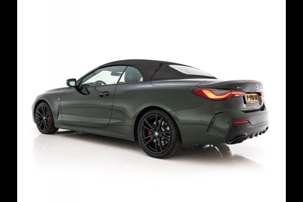BMW 4 Serie Cabrio M440i xDrive High Executive (INCL-BTW) *LEATHER | LASER-LED | MEMORY-PACK | DIGI-COCKPIT | KEYLESS | HIFI-SOUND | SHIFTPADDLES | CAMERA | DAB | NAVI-FULLMAP | AMBIENTLIGHT | HEAD-UP | TOWBAR | 19''ALU*