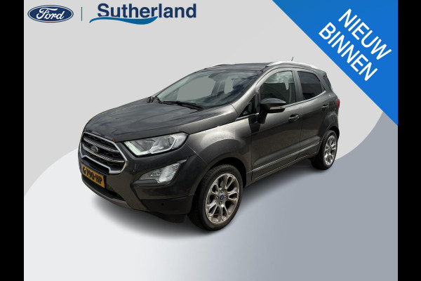Ford EcoSport 1.0 EcoBoost Titanium 125pk | Winterpack | BLIS | SYNC 3 Navigatie | Trekhaak | Apple carplay/Android auto |