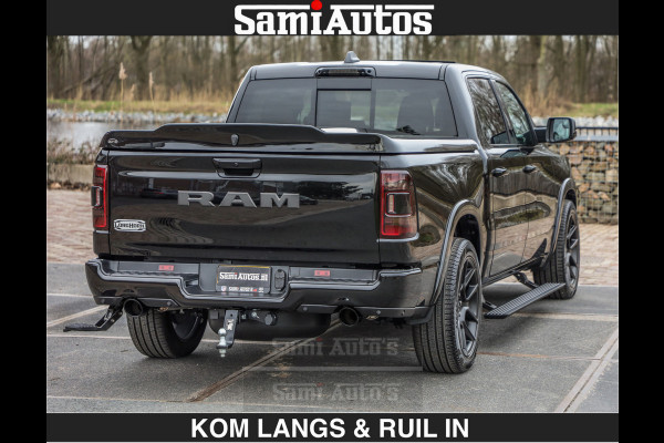 Dodge Ram BLACK OPS LONGHORN BRUIN LEDER 5,7L V8 HEMI | VIRTUAL | HEAD UP | PANODAK | LUCHTVERING | BOM VOL | DC | 402 PK | CREW CAB | DUBBELE CABINE | 4X4 | 5 PERSOONS | GRIJSKENTEKEN | LIMITED