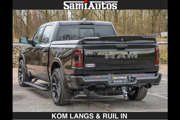 Dodge Ram BLACK OPS LONGHORN BRUIN LEDER 5,7L V8 HEMI | VIRTUAL | HEAD UP | PANODAK | LUCHTVERING | BOM VOL | DC | 402 PK | CREW CAB | DUBBELE CABINE | 4X4 | 5 PERSOONS | GRIJSKENTEKEN | LIMITED
