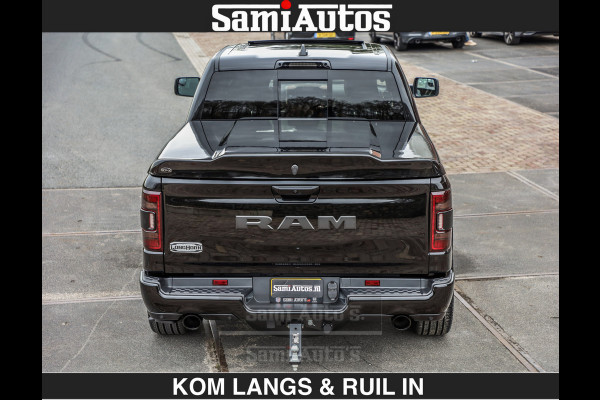Dodge Ram BLACK OPS LONGHORN BRUIN LEDER 5,7L V8 HEMI | VIRTUAL | HEAD UP | PANODAK | LUCHTVERING | BOM VOL | DC | 402 PK | CREW CAB | DUBBELE CABINE | 4X4 | 5 PERSOONS | GRIJSKENTEKEN | LIMITED