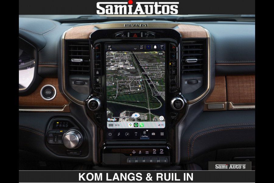 Dodge Ram BLACK OPS LONGHORN BRUIN LEDER 5,7L V8 HEMI | VIRTUAL | HEAD UP | PANODAK | LUCHTVERING | BOM VOL | DC | 402 PK | CREW CAB | DUBBELE CABINE | 4X4 | 5 PERSOONS | GRIJSKENTEKEN | LIMITED