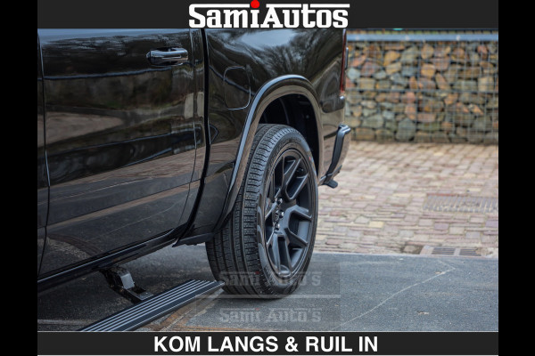 Dodge Ram BLACK OPS LONGHORN BRUIN LEDER 5,7L V8 HEMI | VIRTUAL | HEAD UP | PANODAK | LUCHTVERING | BOM VOL | DC | 402 PK | CREW CAB | DUBBELE CABINE | 4X4 | 5 PERSOONS | GRIJSKENTEKEN | LIMITED