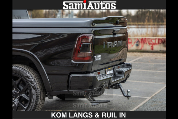 Dodge Ram BLACK OPS LONGHORN BRUIN LEDER 5,7L V8 HEMI | VIRTUAL | HEAD UP | PANODAK | LUCHTVERING | BOM VOL | DC | 402 PK | CREW CAB | DUBBELE CABINE | 4X4 | 5 PERSOONS | GRIJSKENTEKEN | LIMITED