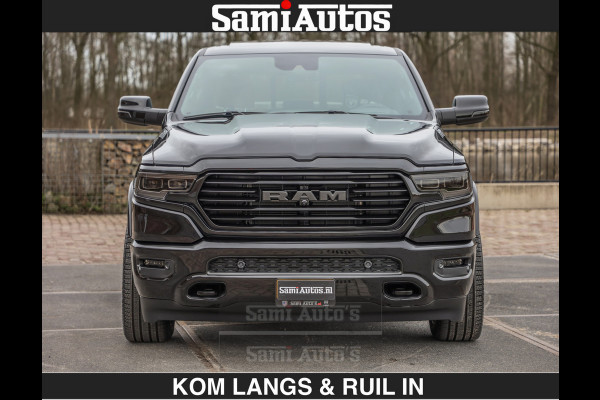 Dodge Ram BLACK OPS LONGHORN BRUIN LEDER 5,7L V8 HEMI | VIRTUAL | HEAD UP | PANODAK | LUCHTVERING | BOM VOL | DC | 402 PK | CREW CAB | DUBBELE CABINE | 4X4 | 5 PERSOONS | GRIJSKENTEKEN | LIMITED