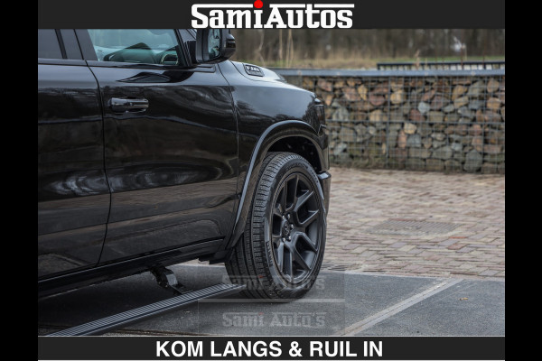 Dodge Ram BLACK OPS LONGHORN BRUIN LEDER 5,7L V8 HEMI | VIRTUAL | HEAD UP | PANODAK | LUCHTVERING | BOM VOL | DC | 402 PK | CREW CAB | DUBBELE CABINE | 4X4 | 5 PERSOONS | GRIJSKENTEKEN | LIMITED