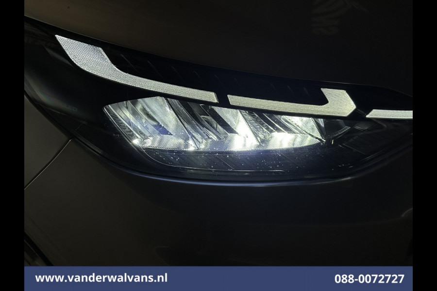 Ford Transit Custom 2.0 TDCI 136pk L1H1 Euro6 Airco | Navigatie | LED | Apple Carplay | Adaptieve Cruisecontrol | Leder Stuur Android Auto, Verwarmde voorruit, Stoelverwarming, Parkeersensoren, Bijrijdersbank, 2590kg trekvermogen