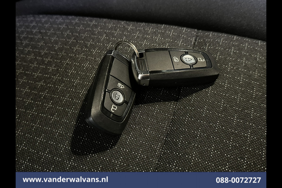 Ford Transit Custom 2.0 TDCI 136pk L1H1 Euro6 Airco | Navigatie | LED | Apple Carplay | Adaptieve Cruisecontrol | Leder Stuur Android Auto, Verwarmde voorruit, Stoelverwarming, Parkeersensoren, Bijrijdersbank, 2590kg trekvermogen